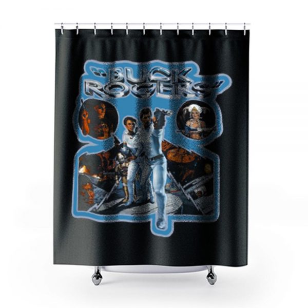 Classic Buck Rogers 25th Century Shower Curtains