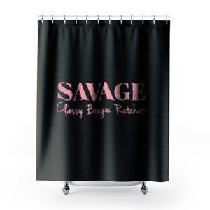 Classy Bougie Ratchet Summer Savage Shower Curtains