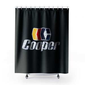 Cooper Hockey Shower Curtains