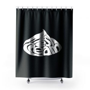 Crema Rock Band Divertente Psichedelico Fresh 60s Retro Shower Curtains