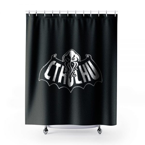 Cthulhu Batman Obey Cthulhu Top Shower Curtains