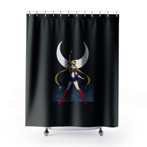 Cute Kawaii Anime Sailor Moon Shower Curtains