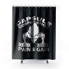 DBZ Vegeta Gym Vest Dragon Ball Shower Curtains