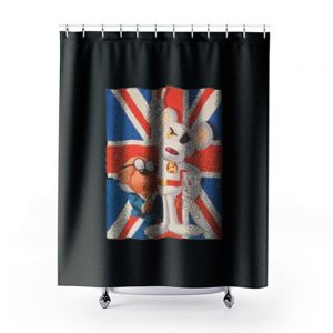 Danger Mouse British Cartoon Shower Curtains