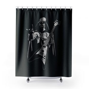 Darth Vader Guitar Parody Shower Curtains