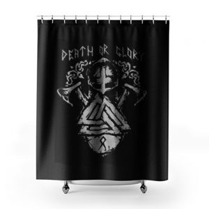 Death or Glory Shower Curtains