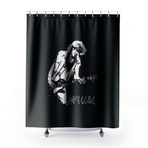 Def Leppard Band Steve Clark Shower Curtains