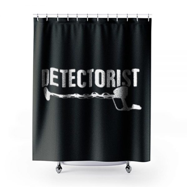 Detectorist Metal Detector Metal Detecting Shower Curtains