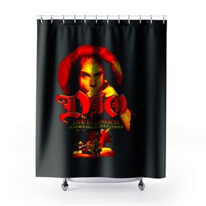 Dio Live in London Hammersmith Shower Curtains