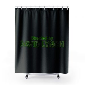 Directed by David Lynch Funny Meme Shower Curtains