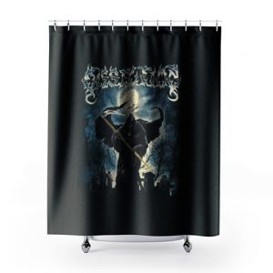 Dissection Metal Band Shower Curtains