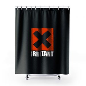 Irritant X Shower Curtains