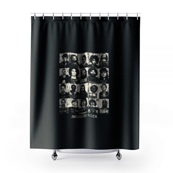 Jail House Rock Shower Curtains