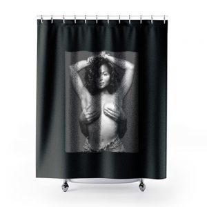 Janet Jackson Cover Rolling Stones Shower Curtains