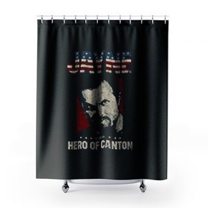 Jayne For Hero Of Canton Retro Shower Curtains