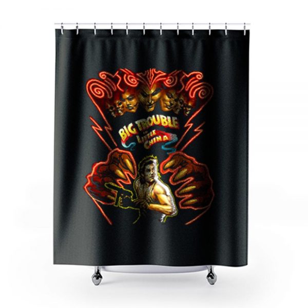 John Carpenters Big Trouble in Little China Shower Curtains