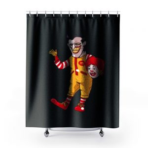 Joker Ronald Mcdonald Shower Curtains