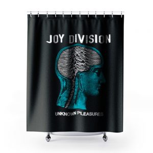 Joy Division Unknown Pleasure Shower Curtains