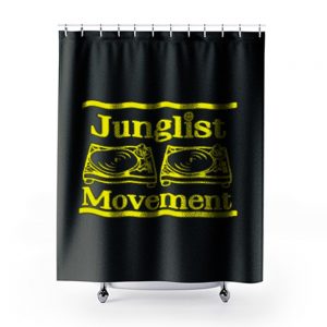Junglist Movement Shower Curtains