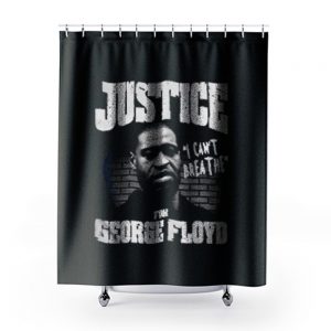 Justice George Floyd Shower Curtains