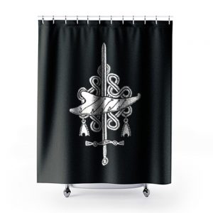 Kalevala Finnish Mythology Shower Curtains