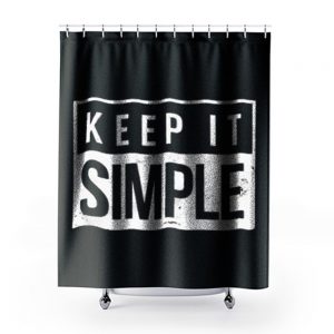 Keep It Simple Simplicity Shower Curtains