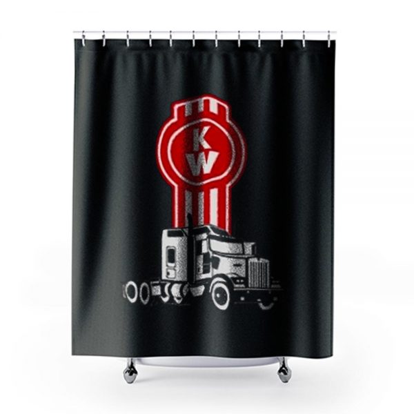 Kenworth Truck Shower Curtains