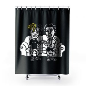 Kodak Black XXXtentacion Shower Curtains