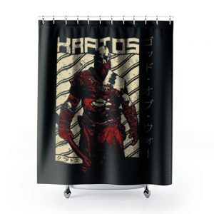 Kratos Diagonal God of War Shower Curtains