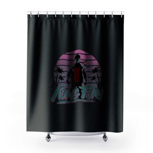 Kung Fury Shower Curtains