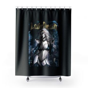 Lady Death Shower Curtains