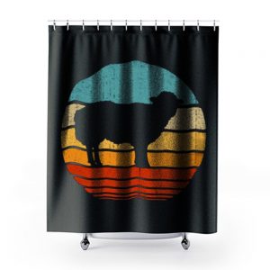 Lamb Sunset Shower Curtains