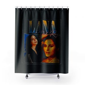 Lana Del Rey Pop Singer Artist Shower Curtains