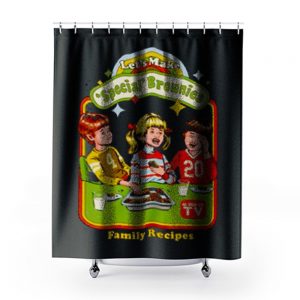 Lets Make Brownies Child Humor Shower Curtains