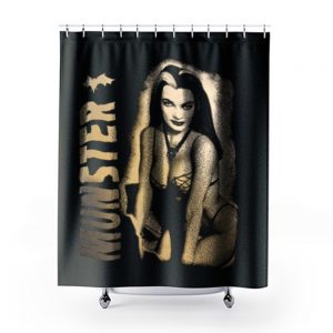 Lily Munster Addams Family Munsters Herman Shower Curtains