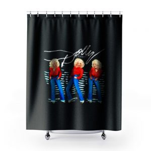 Lives Matter Dolly Parton Shower Curtains