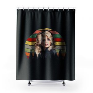Lives Matter Dolly Vintage Parton Shower Curtains