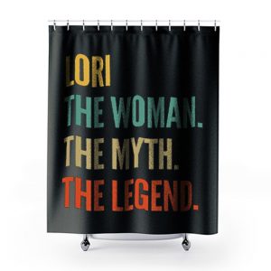 Lori The Woman The Myth Shower Curtains