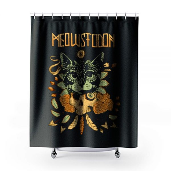 MEOWSTODON CAT Shower Curtains