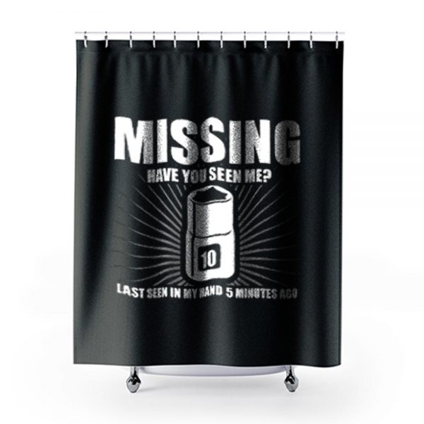 MISSING Shower Curtains