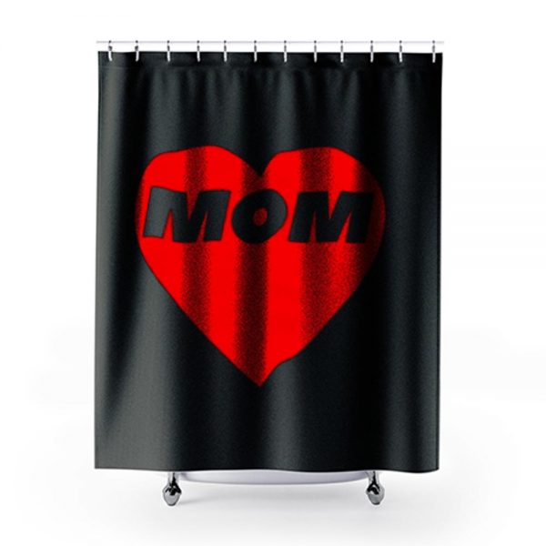 MOM LOVE Shower Curtains