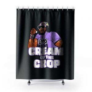 Macho Man Randy Savage Cream Of The Crop Wrestling Shower Curtains