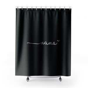Mama Love Quote Shower Curtains