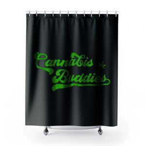 Marijuana Leaf Cannabis Shower Curtains