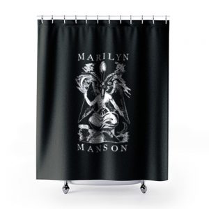 Marilyn Manson Shower Curtains