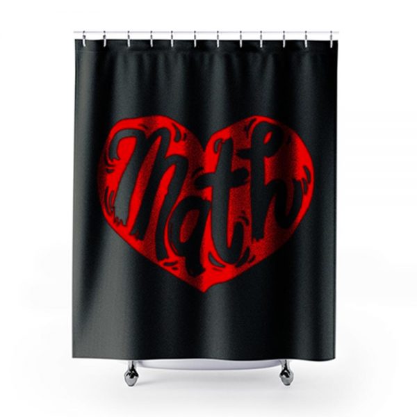 Math Teacher Student Shower Curtains