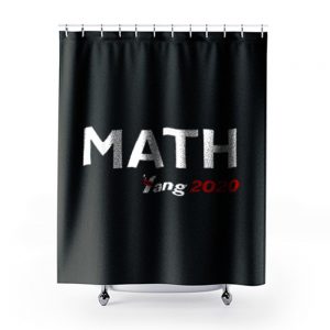 Math Yang For President 2020 Shower Curtains