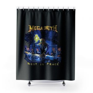 Megadeth Rust In Peace Shower Curtains