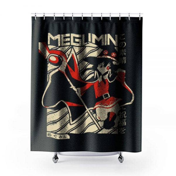 Megumin Kono Subarashii Shower Curtains