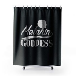 Melanin Goddess Shower Curtains